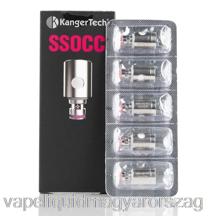 Kanger Ssocc Cseretekercsek 0,5ohm Ss Tekercsek Vape Folyadék